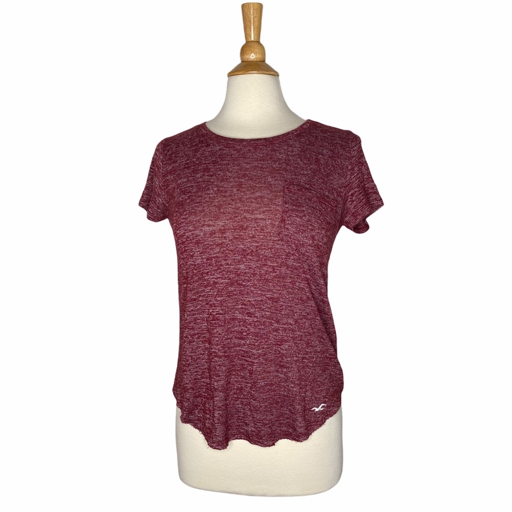 Hollister Top Soft T-Shirt Materials FFF7